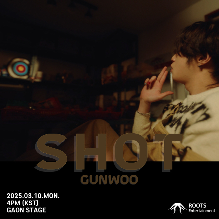 Gunwoo will hold a solo debut showcase on the 10th..SHOT's new song will be released for the first time