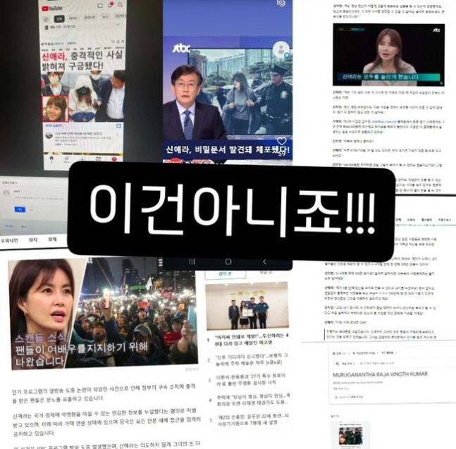  False articles and deep fakes...Shin Ae-ra and Kim Young-cheol are angry at the spread of false information 