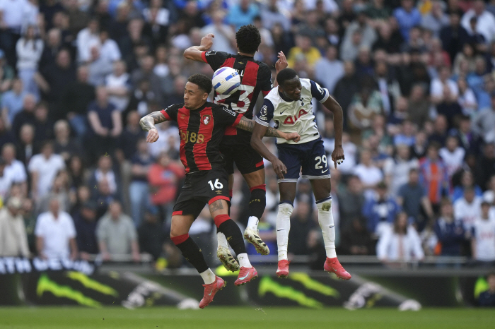  Son Heung-min bench Tottenham, lethargic game. Tottenham 01 Bournemouth ends in the first half