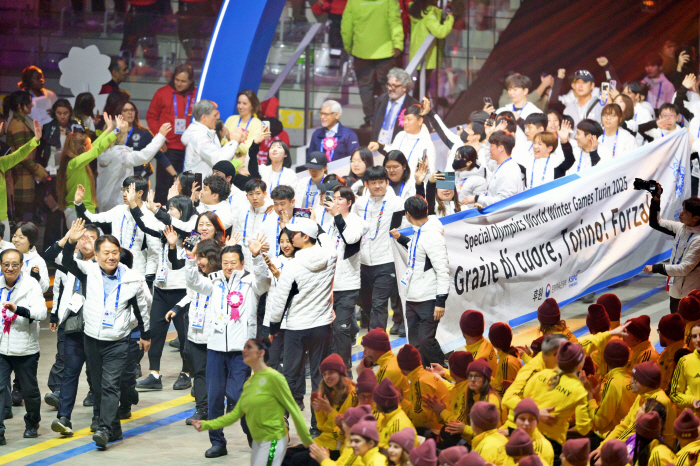 2025 Torino Special Olympics World Winter Games Open...Touching with a message of hope and inclusion