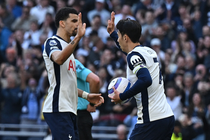  Kang Heart Son Heung-min broke his silence on the 55th and made a dramatic equalizer  7th goal...Tottenham to draw 02→22 at Bournemouth