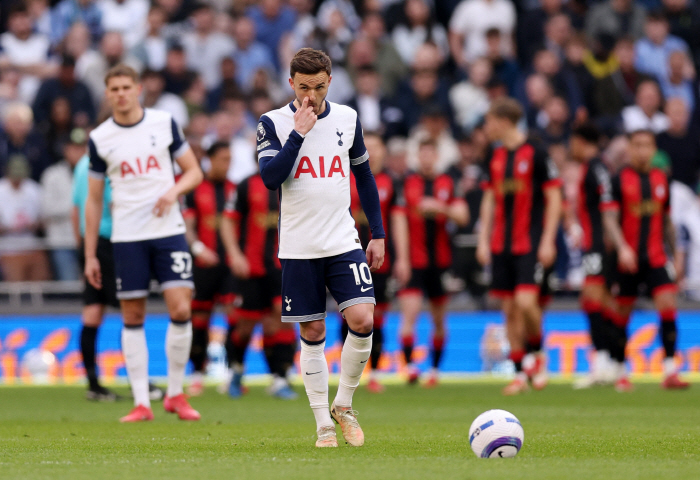  Kang Heart Son Heung-min broke his silence on the 55th and made a dramatic equalizer  7th goal...Tottenham to draw 02→22 at Bournemouth