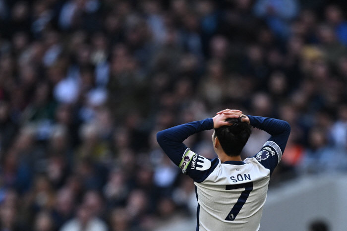  Kang Heart Son Heung-min broke his silence on the 55th and made a dramatic equalizer  7th goal...Tottenham to draw 02→22 at Bournemouth