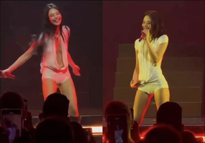 Jenny's sobbing during the performance was due to Chahee, but speculation poured out amid controversy over selectivity