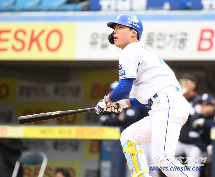 That young player pushed Kwak Bin's fastball over Unbelievable local boy's birthday celebration shot, where's the end of the Samsung Rookie jackpot?