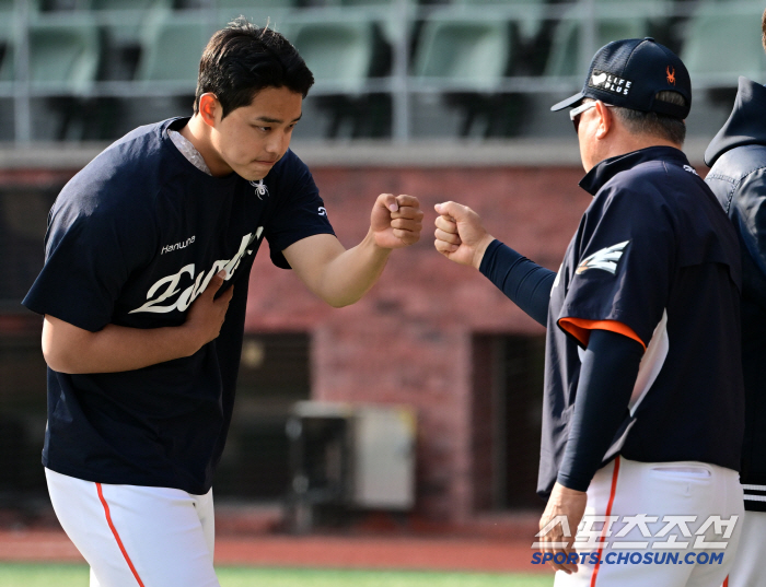 Hanwha is not a candidate for the top five...Weiss 7K good pitching → Moon Dong-ju 159km KK Bang! Nochae also burst good performance