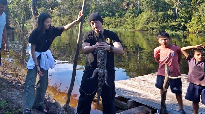 Are you crazy..Ryu Soo-young overpowered alligators with bare hands → MC Jeon Hyun-moo was also surprised (Peruvab)