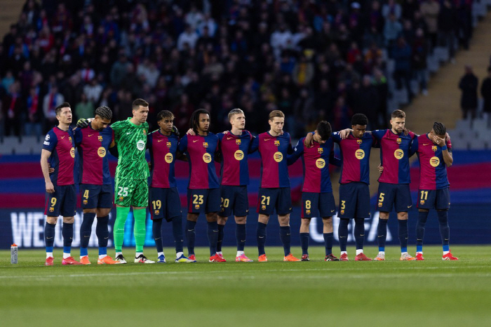 Barcelona's 3 goals explosion made it to the quarterfinals of the Champions League...a total of 41 victories over Benfica