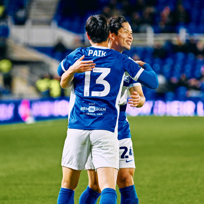  Korea National University will winBaek Seung-ho's first goal of the season explodes, and Birmingham races to first place overwhelmingly