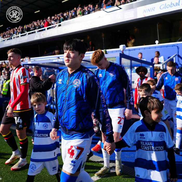  Yang Minhyuk's early replacement! He ran for only 45 minutes and went to the bench...QPR loses 12 to Middlesbrough