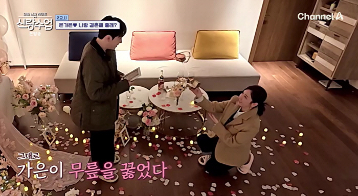 Eun Ga-eun, ♥ I'll do it because you didn't propose to Park Hyun-ho (groom class) 