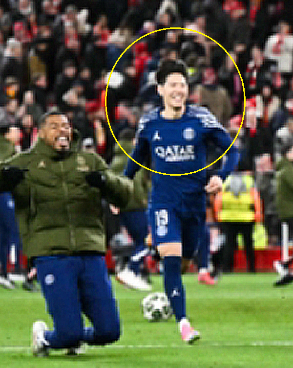 Salah cried in Anfield, where His Majesty's Messi rang...Lee Kang-in's replacement match was defeated by PSG in shock → eliminated from the round of 16