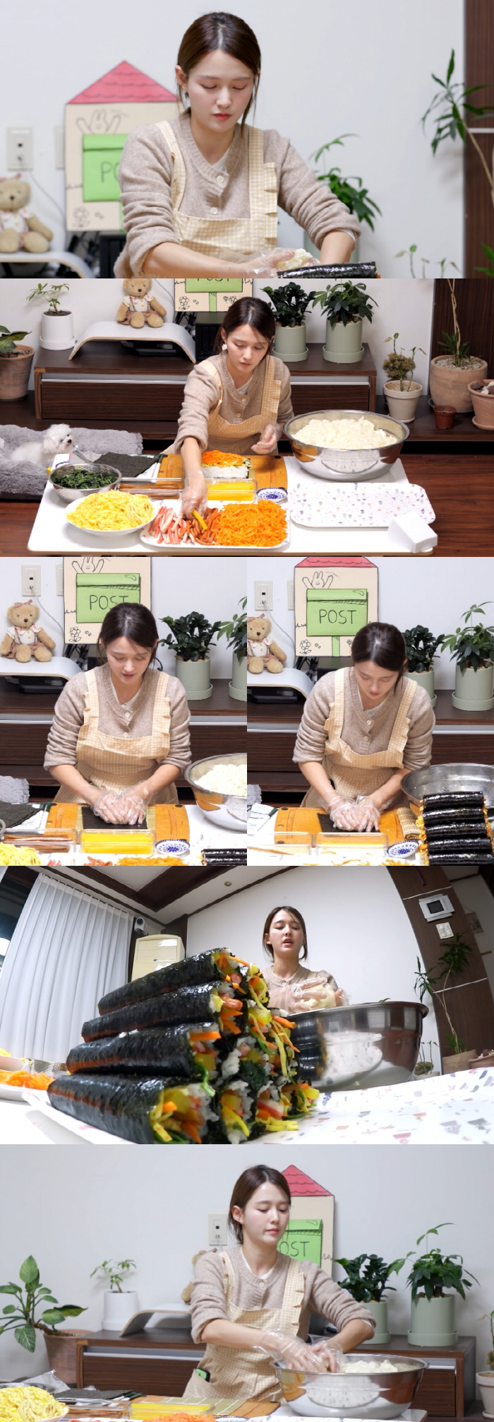 13 siblings Nam Bo-ra, a gimbap master who packs 800 rolls of gimbap...The majesty of the eldest daughter K (pyeon restaurant)