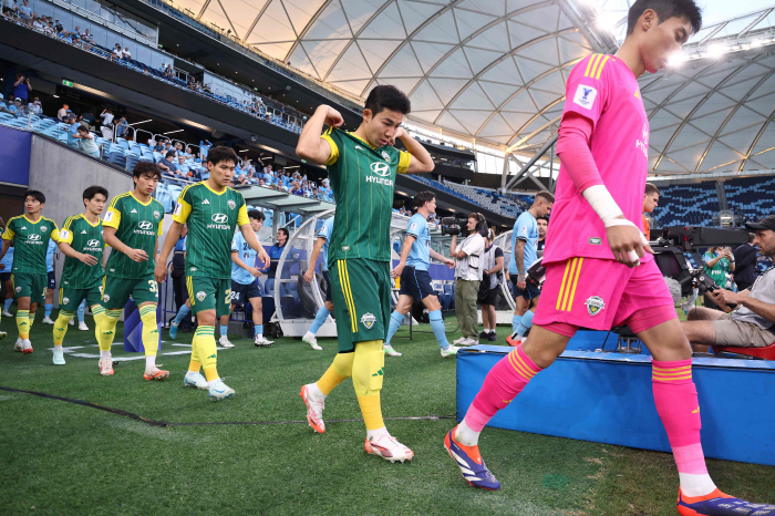  20 → 23, there was no miracle again...Shock upset loss to North Jeolla Province Sydney, frustrated by ACL2 semifinals