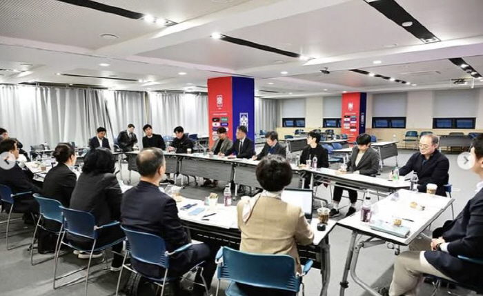 Cheonan Seo Sang-kyung, Chairman Chung Mong-gyu's surprise meeting on women's soccer, the start of communication, the synergy of the association X Federation ↑