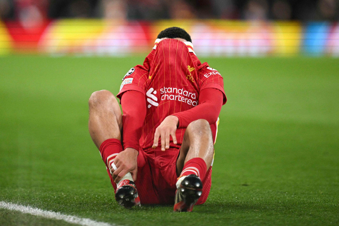 Out of injury by hiding tears → raising the possibility of a season out of Liverpool's core MF...Real Madrid, too