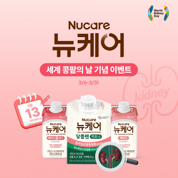  New Care, Patient Food Discount for World Kidney Day...Guangdong Sanitary Stream Sparkling Zero without worrying about sugar and calories