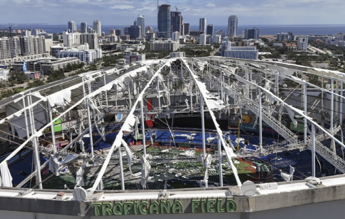 Because you can't pay 700 million? Tampa Bay Oh My, Blanket Kim Ha-sung, the construction of the new stadium anyway