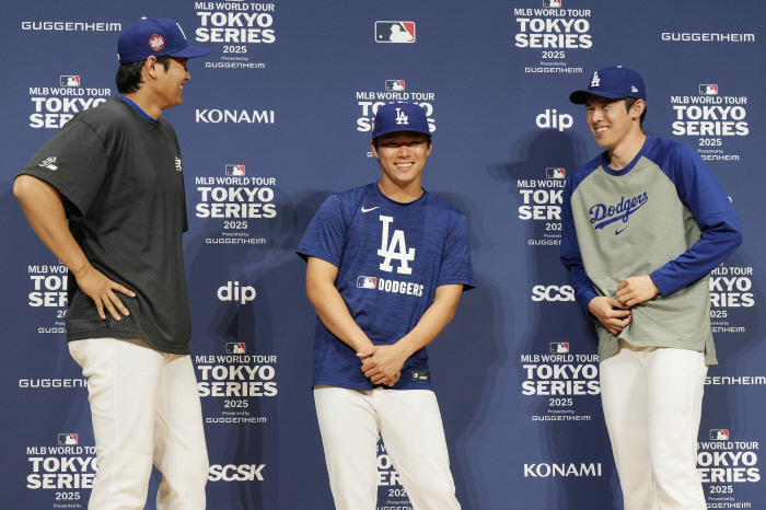 Dodgers for Japan, Otaniyama Moto Sasaki Finally Reunited at Tokyo Dome Media for No. 1 in the Mound Rankings