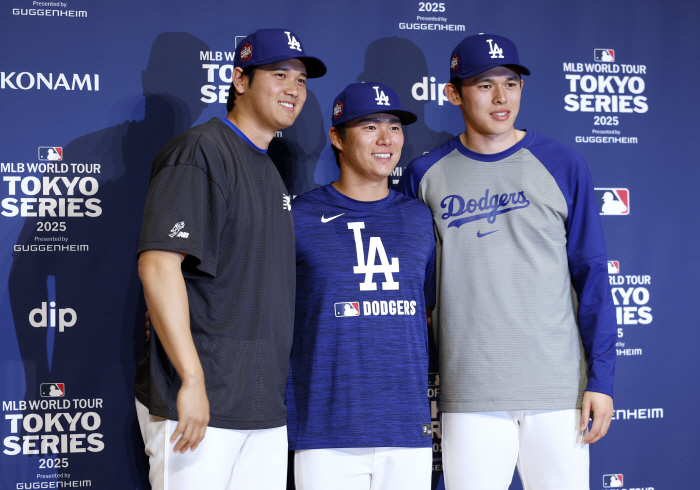 Dodgers for Japan, Otaniyama Moto Sasaki Finally Reunited at Tokyo Dome Media for No. 1 in the Mound Rankings