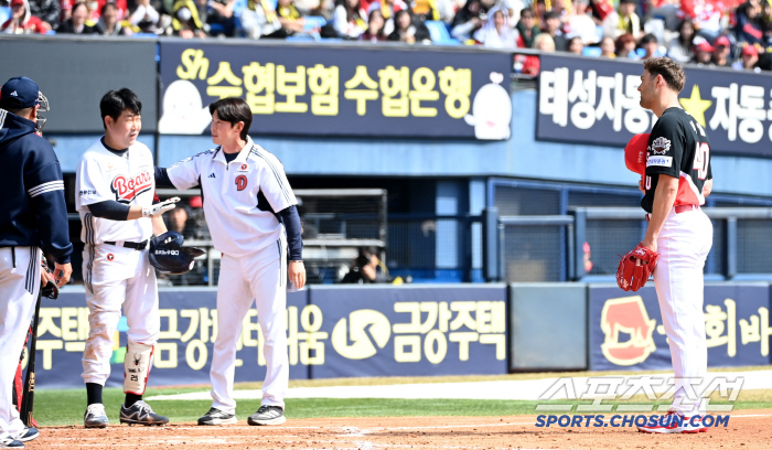 Head shot! KIA's nail, Yang Eui-ji's dizzying real pitch near his head → After that, 3 runs fell.. It fell apart in an instant