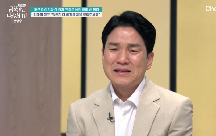 Lee Sang-in and his eldest son, followed by his second son, autism shock tears → Wife helps with depression (like gold) 