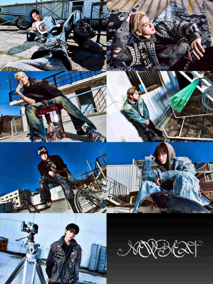 On the 24th, the debut New Beat released a concept photo of 7 people..an intense aura