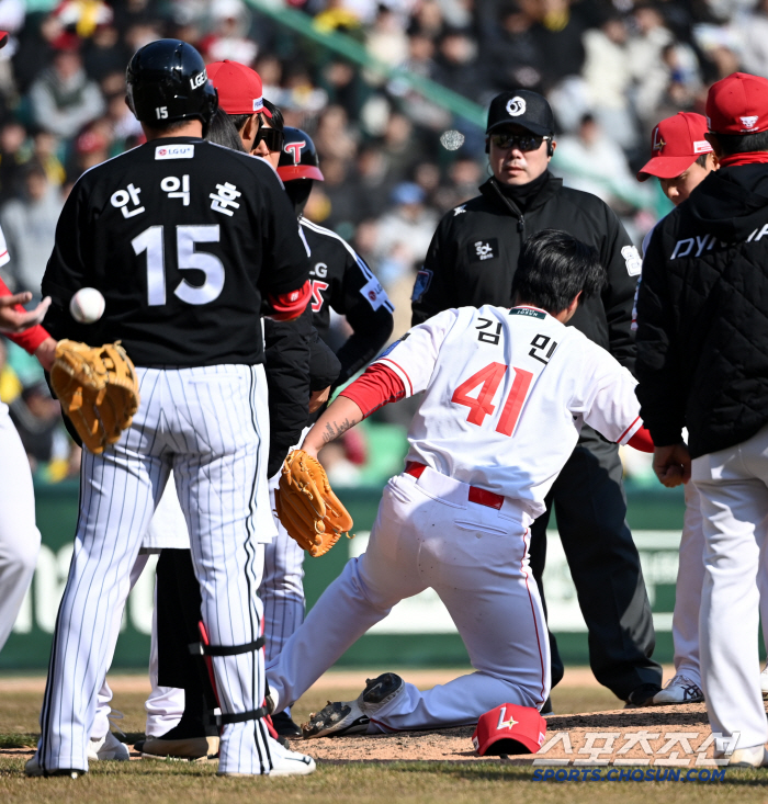 How can I win after making a mistake? Choi Jun-woo's final hit destroyed LG…SSG 7 to 1 Big win in revenge  Jung Dong-yoon's good pitching 