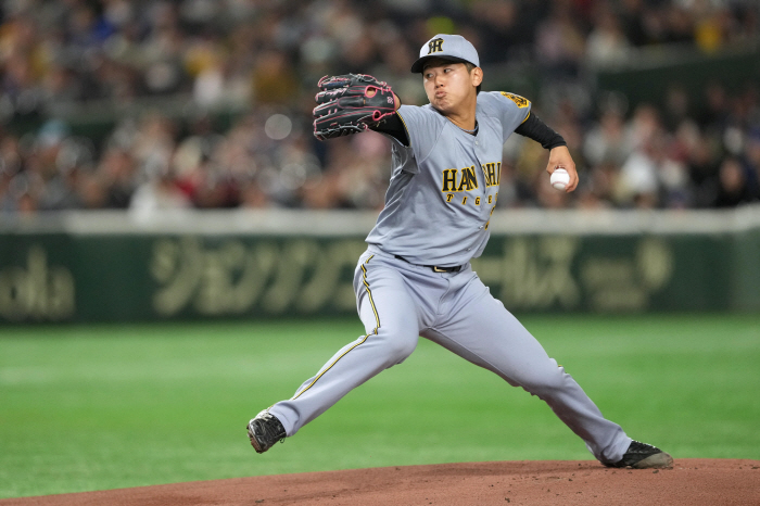 I enjoyed it without being nervous A 20-year-old pitcher with 20 innings of experience in the first team made fun of the Cubs' batting lineup, and the secret to perfect five innings of left-hander in his third year of Hanshin High School (Min Chang-ki's Japanese baseball)