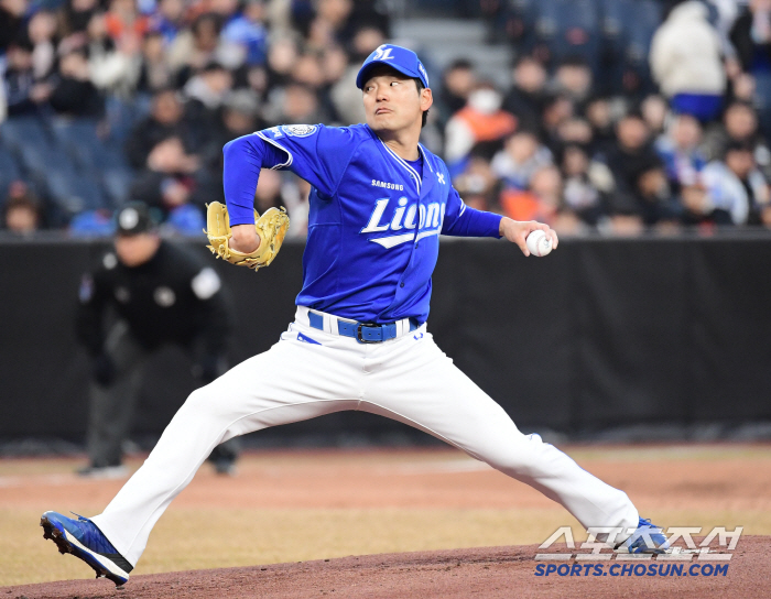 The first game of the new stadium stopped in the extreme cold...Hanwha wins 5 consecutive exhibition games after catching Samsung, Hanwha, the main character of No. 1 shot