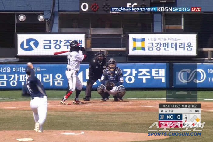 I thought the batter was ready. My delusion. Emotions are rising over the concern of injury. Park Hae-min is not ready, but Kim Tae-kyung throws → bench clearing. I don't think it'll look like it during the regular season