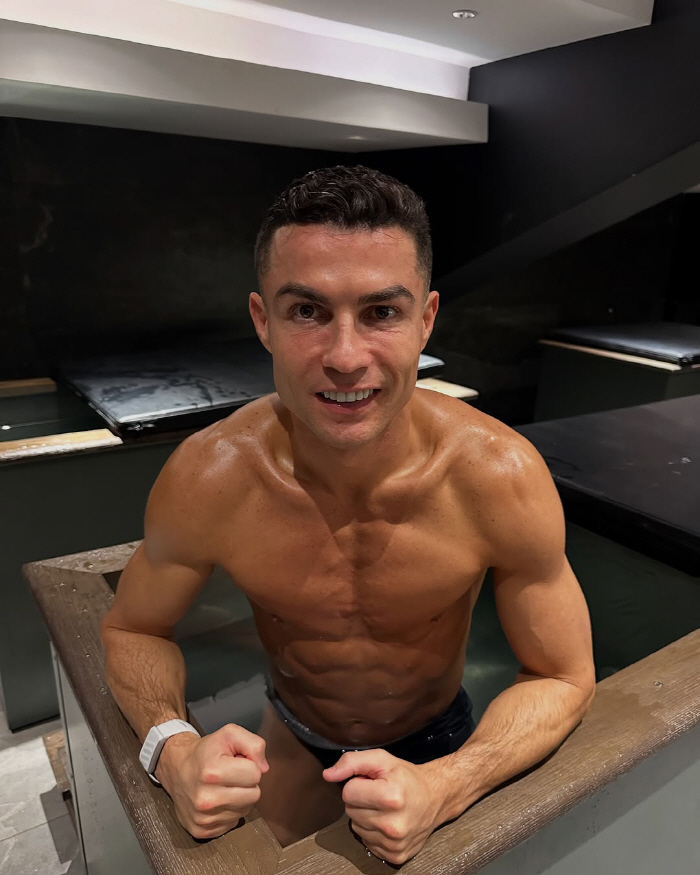 40-year-old golden six-pack Ronaldo is a must-eat secret to the end of self-care