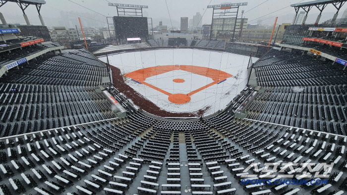 All you have to do is play baseball well The heavy snowfall at Daejeon New Stadium was canceled, and Hanwha finished second in the exhibition game for five consecutive wins (Daejeon site)