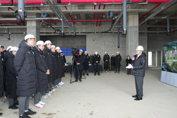 K League 2 Cheonan City FC Visits Korea Football Center...Motivation at national training facilities