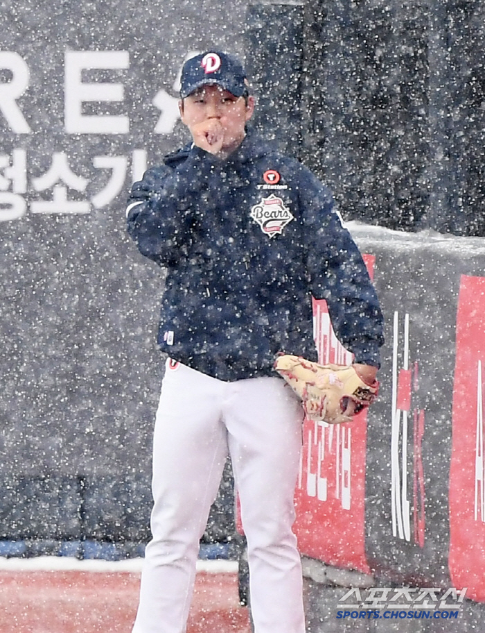 Kim Taek-yeon, who catches in the heavy snow, is surprising to see the polar bear's strong performance 