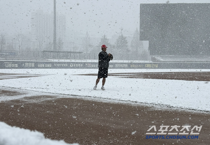 You know, when you want to play catch on a heavy snowstorm, you know