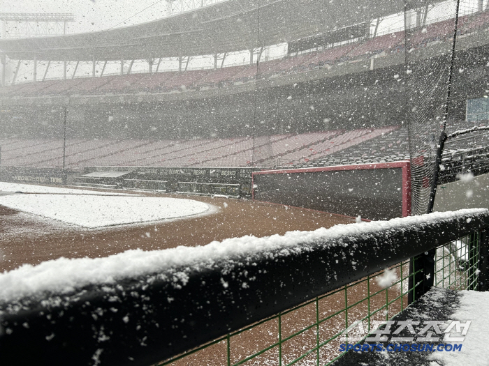 You know, when you want to play catch on a heavy snowstorm, you know