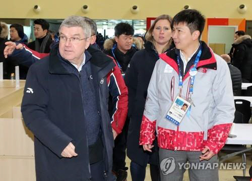 Chairman of Yoo Seung Min, willing to host Jeonbuk 2036, met with IOC President Bach on the 8th (Official)