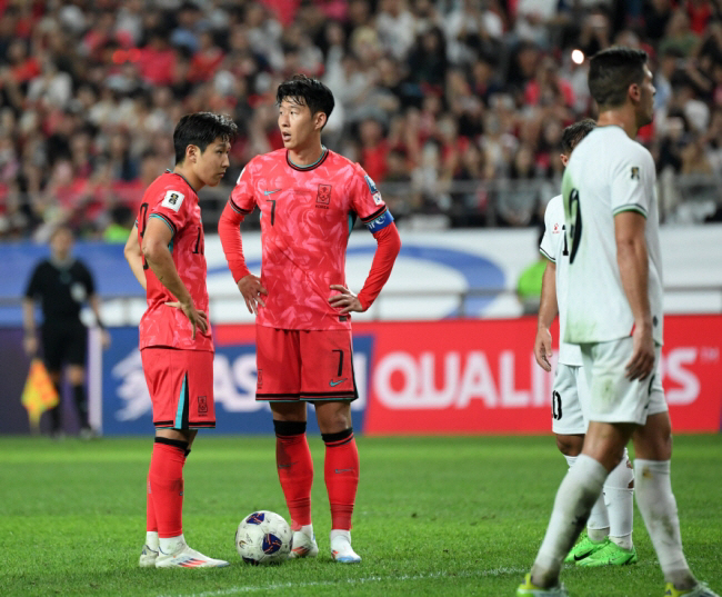  Excluding Hwang In-beom → Starting from Lee Kang-in bench, Son Heung-min takes the lead in attack...Kim Minjae's empty seat, Kwon Kyungwon selected