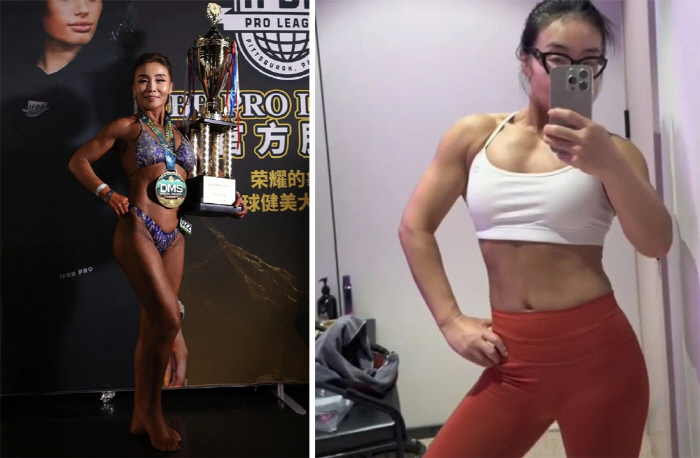 55-year-old grandmother wins a bodybuilding contest...Age is just a number