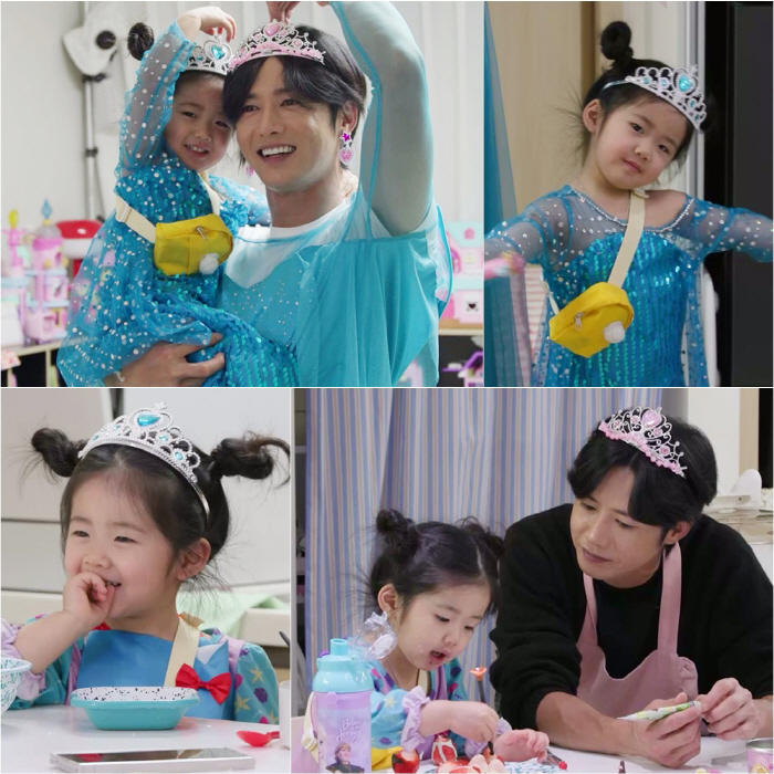 Oh Jong-hyuk, a former Marine Steel father, also collapsed..I don't mind dressing up as a woman, the best daughter ever (Sudol)