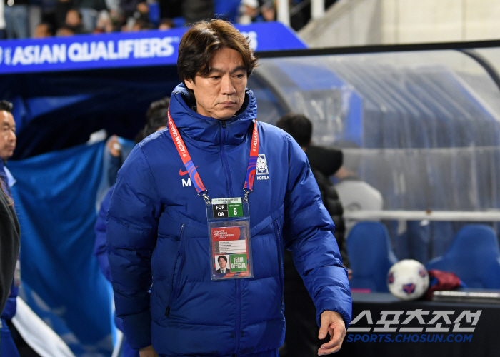  Shocking home ground draw, Hong Myung-bo is responsible for bending his head down