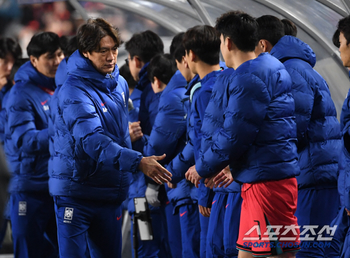  Shocking home ground draw, Hong Myung-bo is responsible for bending his head down