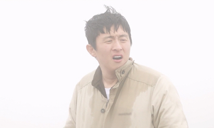 Gian84 is in a panic. Rain  stormy wind on the Otobai (Nahonsan)