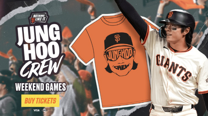 Jung-hoo, let's go get a T-shirt! SF made a special cheering seat for Lee Jung-hoo, and they will meet home fans for the first time in 11 months