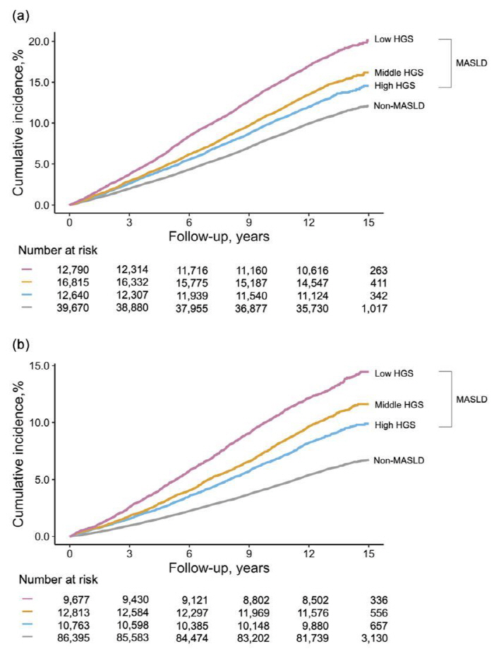 Metabolic abnormal fatty liver disease, weak muscle strength increases the risk of cardiovascular disease