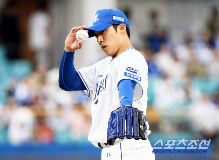 QS first win kiss blue blood ace is back...Home run, bang! Bang! Samsung Quiesces Hit Silence Hanwha Perfectly Overcomes 