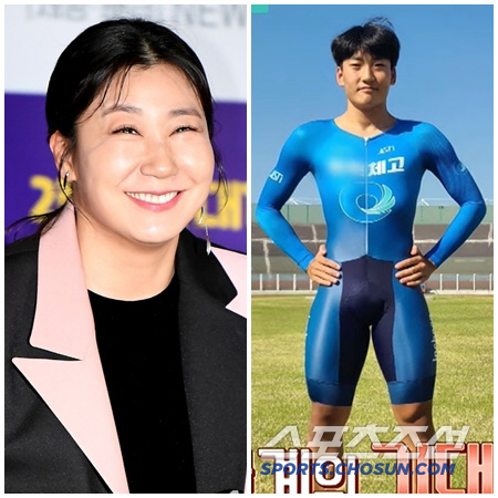 Ra Mi-ran Cycling National University Kim Geun-woo and Moongchan 4 appear. I've never seen thighs like that