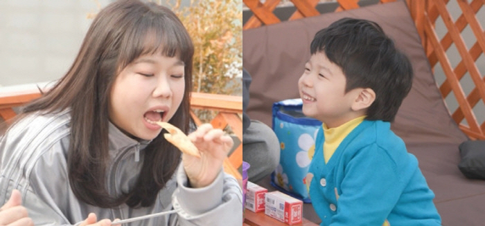 Hong Hyun-hee made her debut as a commercial model after filming a parenting entertainment show
