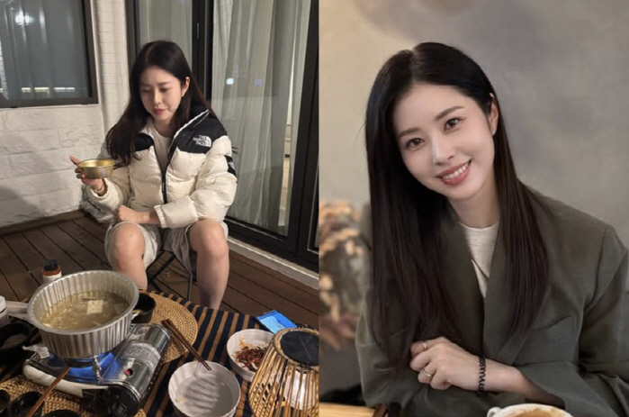 remarried Seo Dong-joo is intoxicated with camping mood as he sees the spacious yard of his 1.2 billion detached house
